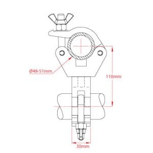 Slimline Swivel Coupler