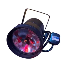 Black Pin Spot with GE 4515 Lamp