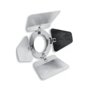 Barndoor for Mini PAR16 Spotlight - Polished Chrome
