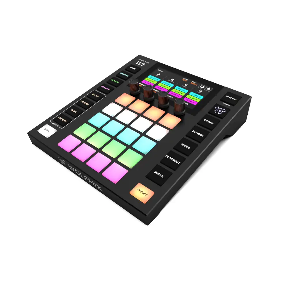 Wolfmix W1 MK2 Standalone DMX Lighting Controller | LSD ASIA